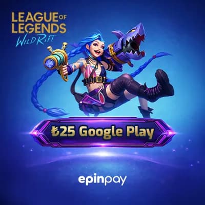 LoL Wild Rift Google Play 25 TL | Anında E-PIN | Epinpay