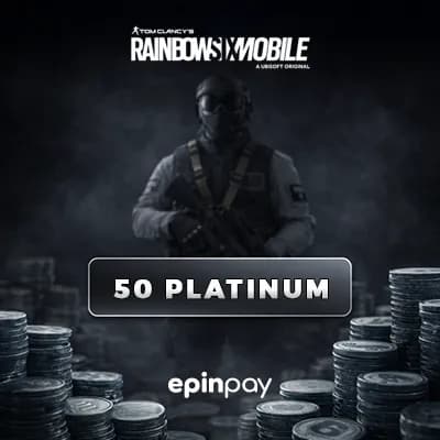 Rainbow Six Mobile 50 Platinum | Anında Top-Up | Epinpay