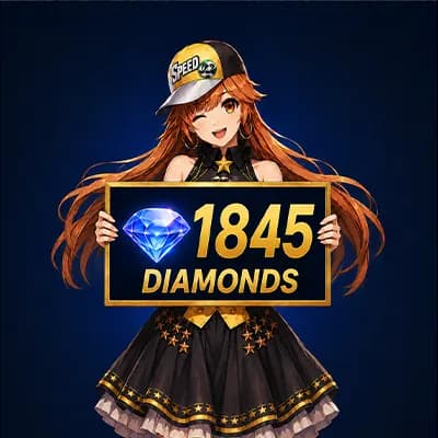 Garena Speed Drifters 1845 Diamonds