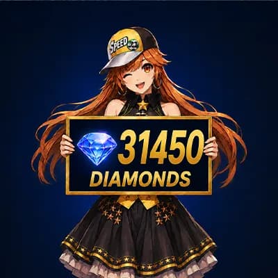 Garena Speed Drifters 31450 Diamonds