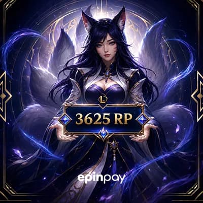 3625 LoL RP (Riot Pin) TR| Uygun Fiyat ve Hızlı Teslimat