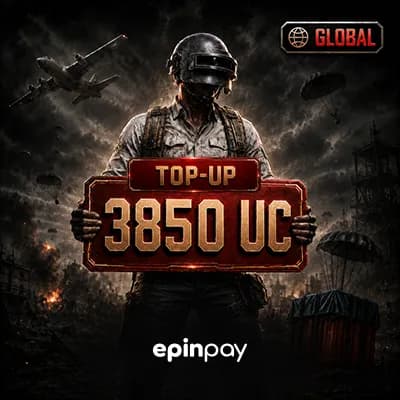 PUBG Mobile 3850 UC GLOBAL Top-Up Anında Teslimat | Epinpay