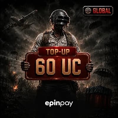 PUBG Mobile 60 UC GLOBAL Top-Up – Anında Teslimat | Epinpay