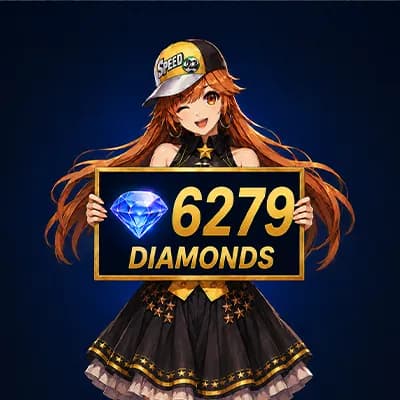 Garena Speed Drifters 6279 Diamonds