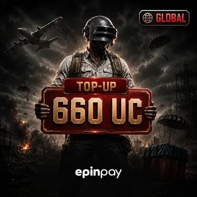 PUBG Mobile 660 UC GLOBAL Top-Up – Anında Teslimat | Epinpay