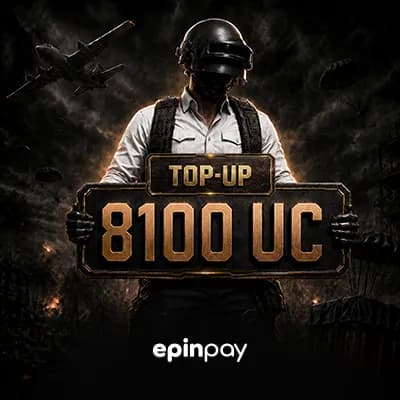 PUBG Mobile 8100 UC Top-Up – Anında Teslimat | Epinpay