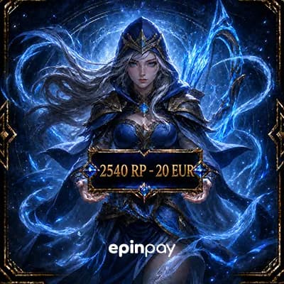 League of Legends 2540 RP - 20 EUR EU WEST | Epinpay