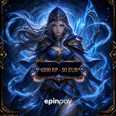 League of Legends 6500 RP - 5 EUR EU WEST | Epinpay