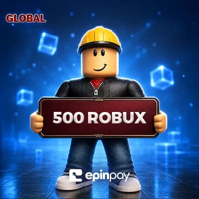 Roblox 500 Robux Gift Card – Epinpay ile Hızlı Teslim