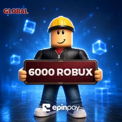 Roblox 6000 Robux Gift Card – Epinpay ile Hızlı Teslim