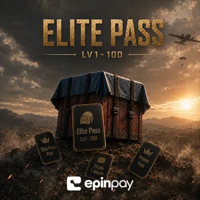 PUBG Mobile Elite Pass Lv1-100 | Güvenli Otomatik Teslimat