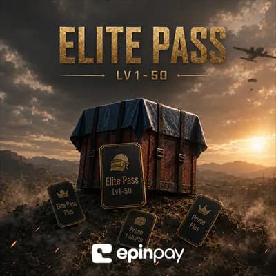 PUBG Mobile Elite Pass Lv1-50 | 7/24 Hızlı ve Güvenli Alım