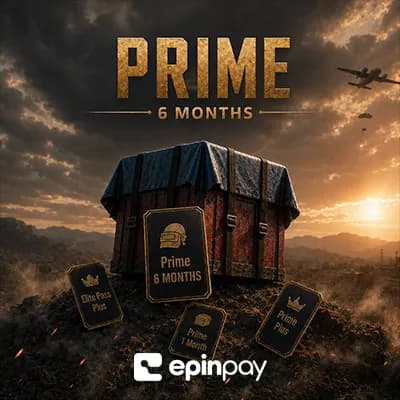 PUBG Mobile Prime 6 Aylık | 7/24 Hızlı ve Güvenli Teslimat