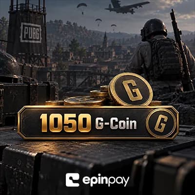 PUBG 1050 G-Coin Satın Al | Anında Kod - Epinpay