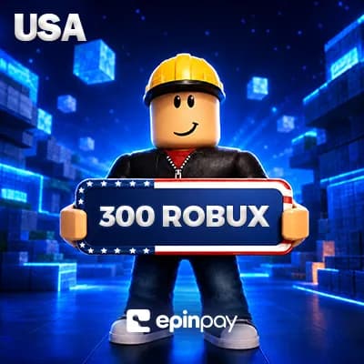 Roblox 300 Robux USD | Kontrollü Bakiye Alışverişi