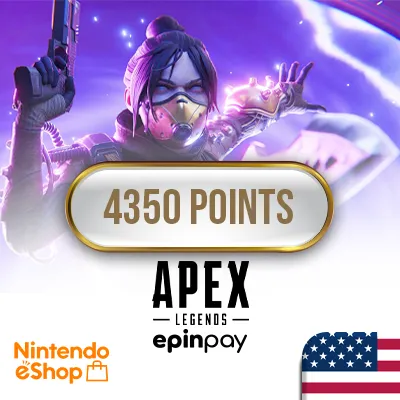 Apex Legends 4350 Apex Coins Nintendo Switch eShop Key NA