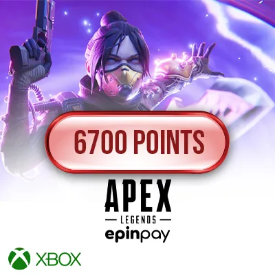 Apex Legends 6700 Apex Coins Xbox One - Xbox Key GLOBAL
