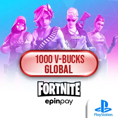 Fortnite 1000 V-Bucks (PS4, PS5 - Global) | Epinpay