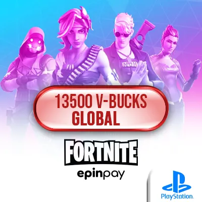 Fortnite 13500 V-Bucks (PS4, PS5 - Global) | Epinpay
