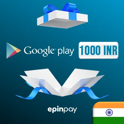Google Play Gift Card 1000 INR (India) - Epinpay