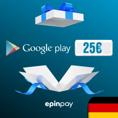 Google Play Gift Card 25 € DE (Germany) - Epinpay