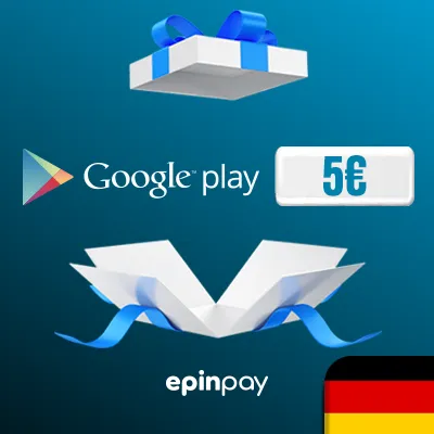 Google Play Gift Card 5 € DE (Germany) - Epinpay