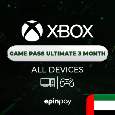 Xbox Game Pass Ultimate 3 Month (Turkey VPN) UAE | Epinpay
