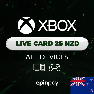 Xbox Live Card New Zealand - 25 NZD Satın Al | Epinpay