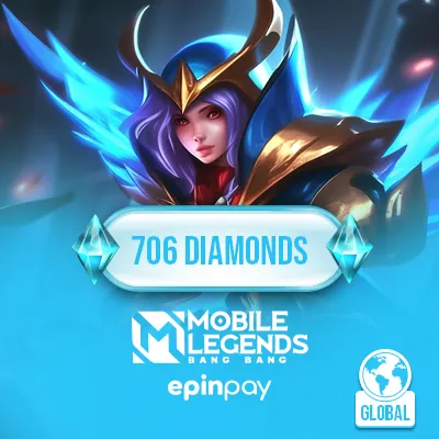 Mobile Legends 706 Diamonds Global satın alma görseli