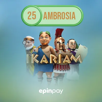 Ikariam 25 Ambrosia | Hızlı ve Güvenli Teslimat ile Epinpay
