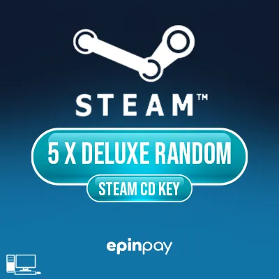 5x Deluxe Random PC Steam Key – Epinpay ile Hızlı Teslim