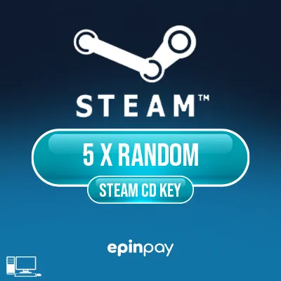 5x Random PC Steam Key – Epinpay ile Güvenli Teslim