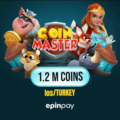 Coin Master 1.2 M Coins (İos Turkey) | Epinpay