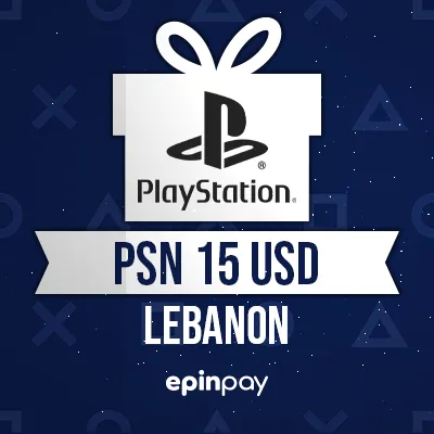 PlayStation Network Card PSN 15 USD LEBANON