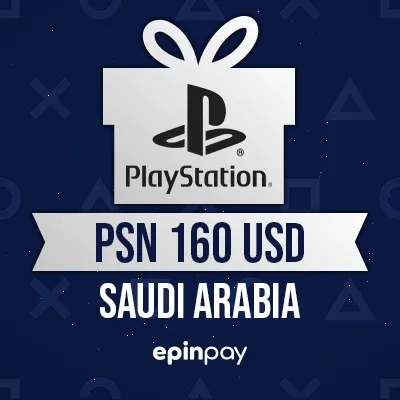 PlayStation Network Card PSN 160 USD KSA - Epinpay
