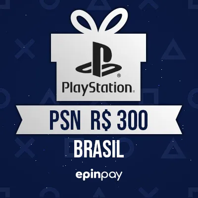 PlayStation Network Card PSN BR R$300 - Epinpay