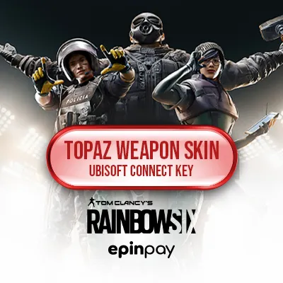 Rainbow Six Siege Topaz Weapon Skin Key - GLOBAL