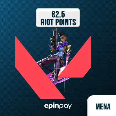 Valorant Gift Card EUR MENA €2.5 - Riot Points | Epinpay
