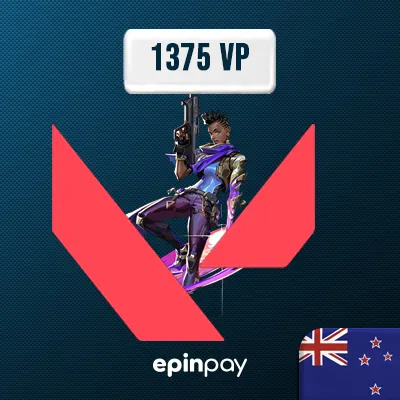 Valorant Gift Card NZD 1375 - Riot Points | Epinpay