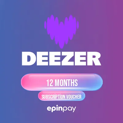 Deezer Premium 12 Months Subscription Voucher | Epinpay