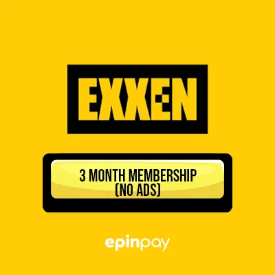 Exxen 3 Ay Üyelik (Reklam Yok) – Kesintisiz İzleme Keyfi!