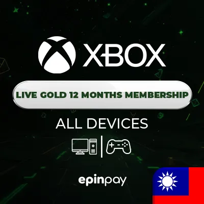 Xbox Live Gold 12 Months (Global) Taiwan | Epinpay