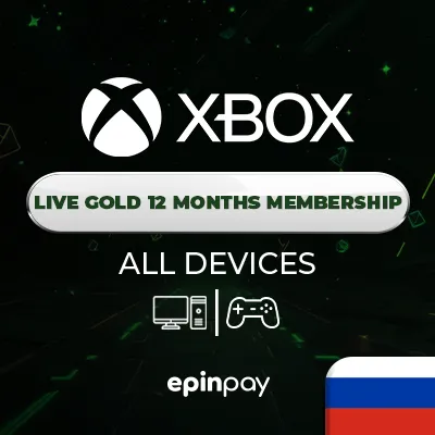XBox Live Gold 12 Months Membership (Turkey VPN) - Russia