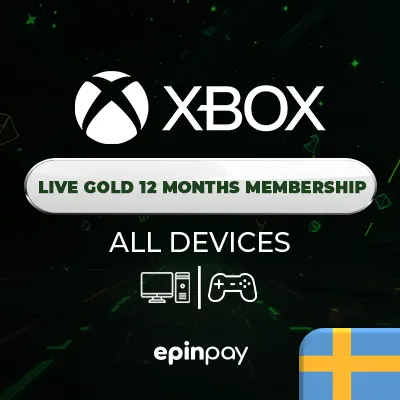 Xbox Live Gold 12 Months (Turkey VPN) - Sweden