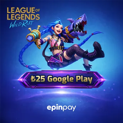 LoL Wild Rift Google Play 25 TL | Anında E-PIN | Epinpay