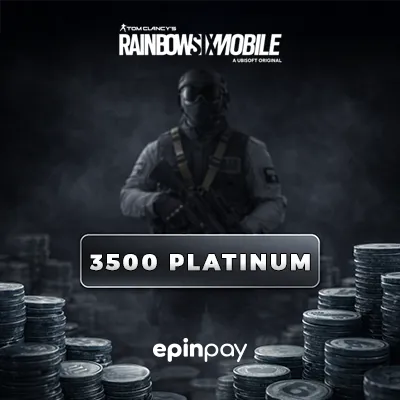 Rainbow Six Mobile 3500 Platinum | Anında Top-Up | Epinpay