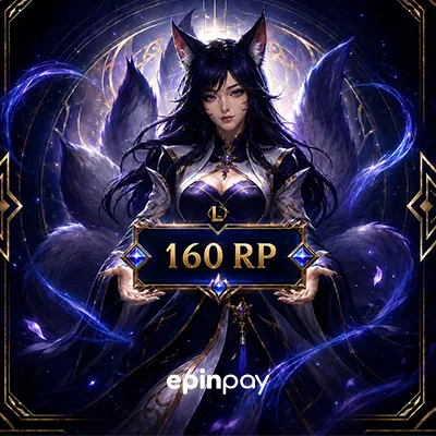 160 LoL RP (Riot Pin) Tr | Uygun Fiyat ve Hızlı Teslimat