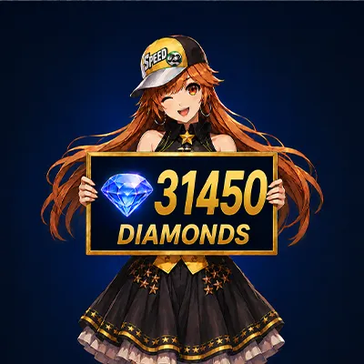 Garena Speed Drifters 31450 Diamonds