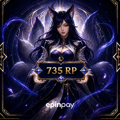735 LoL RP (Riot Pin) Tr | Uygun Fiyat ve Hızlı Teslimat