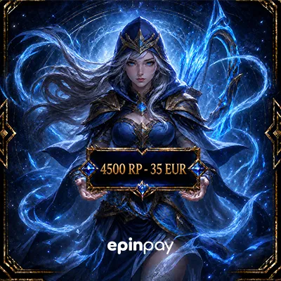 League of Legends 4500 RP - 35 EUR EU WEST | Epinpay